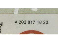 Recambio de parasol izquierdo para mercedes-benz clase m (w163) 2.7cdi 165 [270] 4x4 referencia OEM IAM   