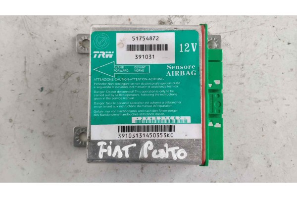 Recambio de centralita airbag para fiat grande punto (199) 1.3 16v jtd cat referencia OEM IAM 51754872 391031 