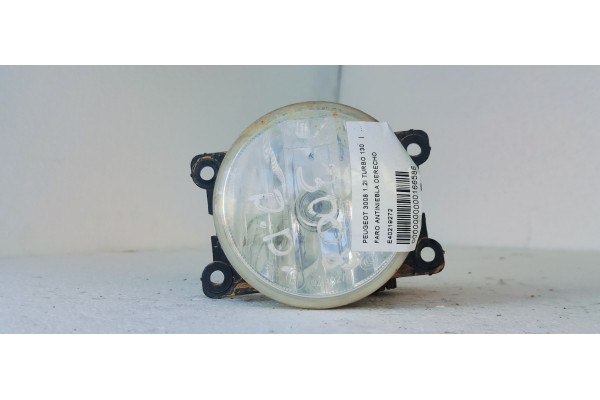 Recambio de faro antiniebla derecho para peugeot 3008 1.2i turbo 130 referencia OEM IAM E40219272  