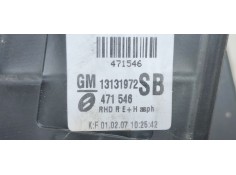 Recambio de retrovisor derecho para opel zafira b edition ´´111 jahre´´ referencia OEM IAM   