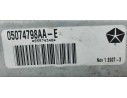 Recambio de elevalunas delantero derecho para dodge caliber 2.0 16v cat referencia OEM IAM 05074798AAE  