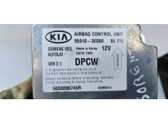 Recambio de centralita airbag para kia sorento 2.5 crdi ex referencia OEM IAM 959103E060  