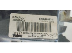 Recambio de faro derecho para renault megane ii berlina 5p confort dynamique referencia OEM IAM   