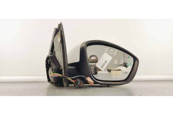 Recambio de retrovisor derecho para peugeot 308 1.6hdi 92 fap referencia OEM IAM E20312230  