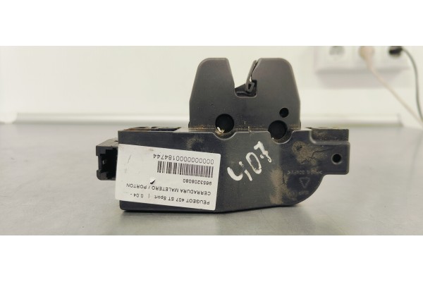Recambio de cerradura maletero / porton para peugeot 407 st sport referencia OEM IAM 9653208080  