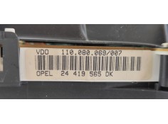 Recambio de cuadro instrumentos para opel zafira a elegance referencia OEM IAM 24419565DK  