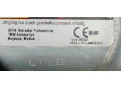 Recambio de cinturon seguridad delantero izquierdo para ford ka+ black / white referencia OEM IAM G1B5A61295BEW  