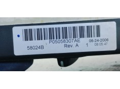 Recambio de mando calefaccion / aire acondicionado para dodge caliber 2.0i 155 referencia OEM IAM P05058307AE  