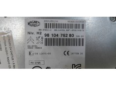 Recambio de sistema audio / radio cd para citroen c4 cactus shine referencia OEM IAM 9810476280  