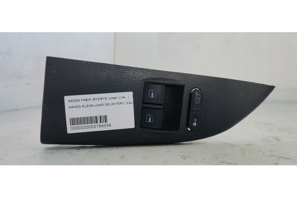 Recambio de mando elevalunas delantero izquierdo para skoda fabia (6y2/6y3) urban line referencia OEM IAM   