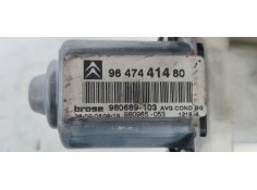 Recambio de motor elevalunas delantero izquierdo para citroen c4 berlina exclusive referencia OEM IAM 9647441480  