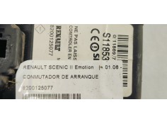 Recambio de conmutador de arranque para renault scenic ii emotion referencia OEM IAM 8200125077  