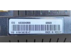 Recambio de cuadro instrumentos para mercedes-benz clase m (w164) 320 cdi 4m edition 10 referencia OEM IAM A1645408947  