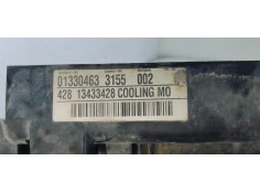 Recambio de electroventilador para opel insignia berlina selective referencia OEM IAM 13433428  