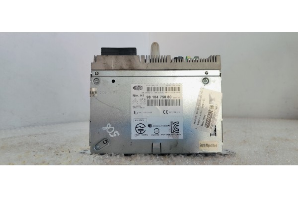 Recambio de sistema audio / radio cd para peugeot 508 sw 2.0 hdi 182 fap referencia OEM IAM 9810475880  