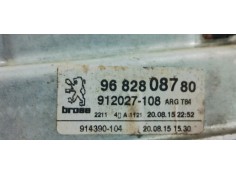 Recambio de elevalunas trasero izquierdo para peugeot 3008 1.2i turbo 130 referencia OEM IAM 9682808780  