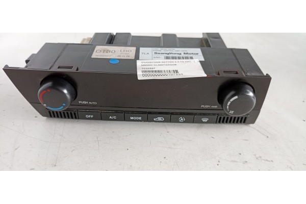 Recambio de mando climatizador para ssangyong actyon 200 xdi referencia OEM IAM 7C22327 6870009730 
