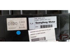 Recambio de mando climatizador para ssangyong actyon 200 xdi referencia OEM IAM 7C22327 6870009730 