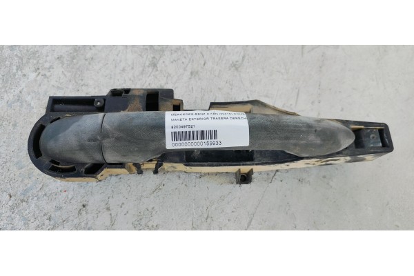 Recambio de maneta exterior trasera derecha para mercedes-benz citan (w415) combi break referencia OEM IAM 8200497521  