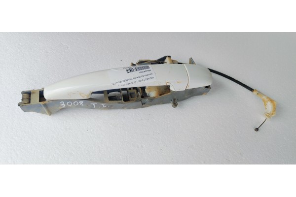 Recambio de maneta exterior trasera izquierda para peugeot 3008 1.2i turbo 130 referencia OEM IAM 9684560080  