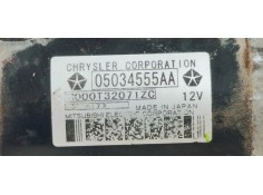 Recambio de motor arranque para dodge caliber 2.0i 155 referencia OEM IAM 05034555AA  