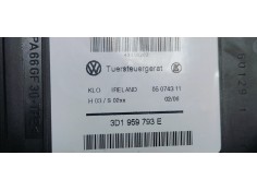 Recambio de motor elevalunas delantero izquierdo para volkswagen touareg (7la) 2.5tdi 175 4x4 referencia OEM IAM 3D1959793E  