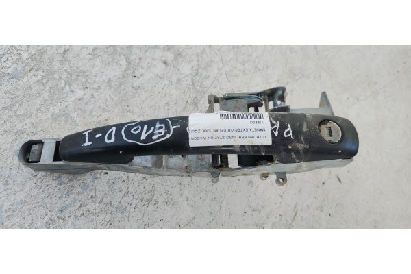 Recambio de maneta exterior delantera izquierda para citroen berlingo station wagon fase 2 referencia OEM IAM 1198G2  