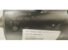 Recambio de motor arranque para fiat bravo (198) 1.9 jtd 16v cat referencia OEM IAM 0001108234  