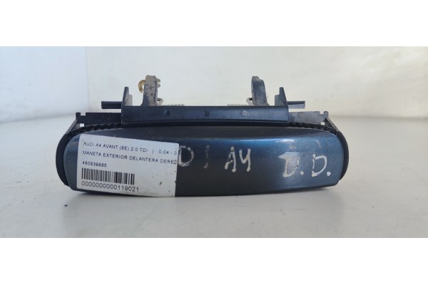 Recambio de maneta exterior delantera derecha para audi a4 avant (8e) 2.0 tdi referencia OEM IAM 480839885  
