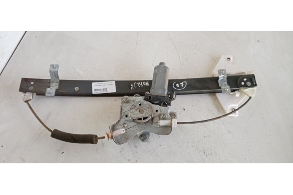 Recambio de elevalunas trasero izquierdo para ssangyong actyon 200 xdi referencia OEM IAM   