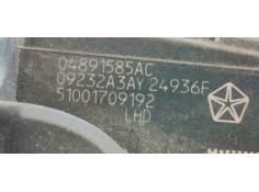 Recambio de pedal acelerador para dodge journey 2.0 crd 140 fap referencia OEM IAM 04891585AC  