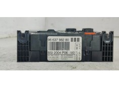 Recambio de caja reles / fusibles para peugeot 207 1.4 i 95 referencia OEM IAM 9663798280  