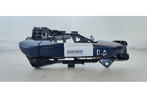 Recambio de maneta exterior delantera derecha para volkswagen passat berlina (3c2) highline referencia OEM IAM   