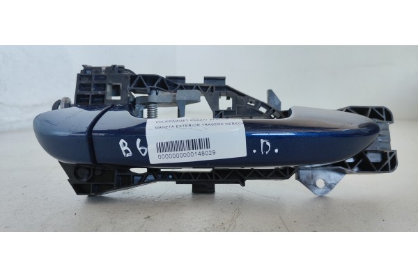 Recambio de maneta exterior trasera derecha para volkswagen passat berlina (3c2) 2.0 tdi referencia OEM IAM   