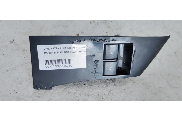 Recambio de mando elevalunas delantero izquierdo para opel astra j lim. essentia referencia OEM IAM   