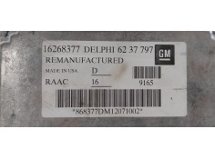 Recambio de centralita motor uce para opel astra g berlina 1.6 referencia OEM IAM 16268377  