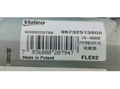 Recambio de motor limpia trasero para peugeot 208 1.2 i turbo 110 referencia OEM IAM 9673251380A  