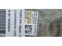 Recambio de compresor aire acondicionado para ford ka+ black / white referencia OEM IAM G1B119D629AA  