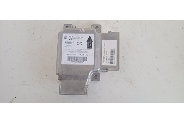 Recambio de centralita airbag para opel vectra c berlina 1.9 cdti referencia OEM IAM 13170589 DXS02152503 