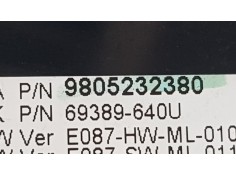 Recambio de cuadro instrumentos para peugeot 5008 1.6 hdi 115 fap referencia OEM IAM 9805232380  