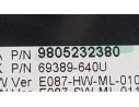 Recambio de cuadro instrumentos para peugeot 5008 1.6 hdi 115 fap referencia OEM IAM 9805232380  