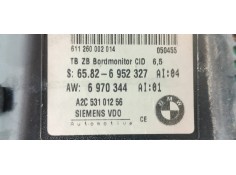 Recambio de pantalla multifuncion para bmw serie 5 touring (e61) 530d referencia OEM IAM   
