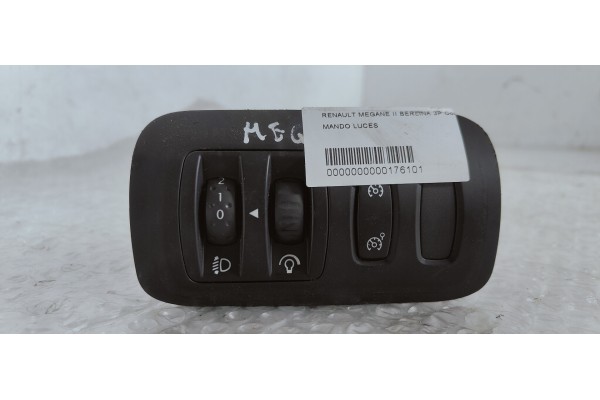Recambio de mando luces para renault megane ii berlina 3p confort dynamique referencia OEM IAM   