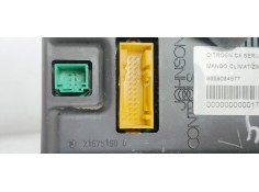 Recambio de mando climatizador para citroen c4 berlina lx referencia OEM IAM 9658084577  