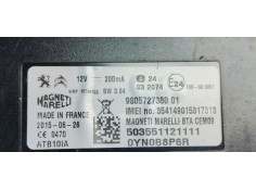 Recambio de modulo electronico para peugeot 508 sw 2.0 hdi 182 fap referencia OEM IAM 980572738001  