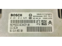 Recambio de centralita motor uce para peugeot 407 sw sr confort referencia OEM IAM 0281012625  