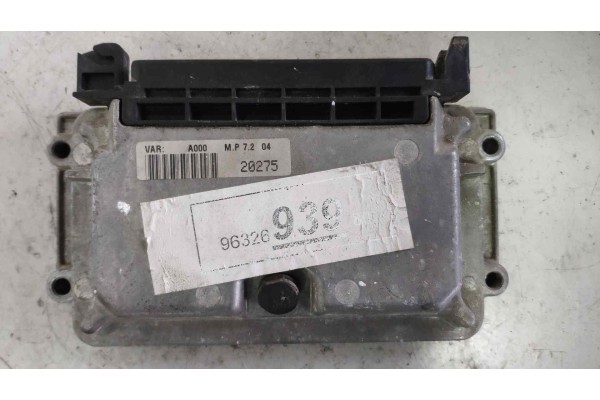 Recambio de centralita motor uce para peugeot 206 berlina 1.6 referencia OEM IAM 9632693980 9632693980 0261206216