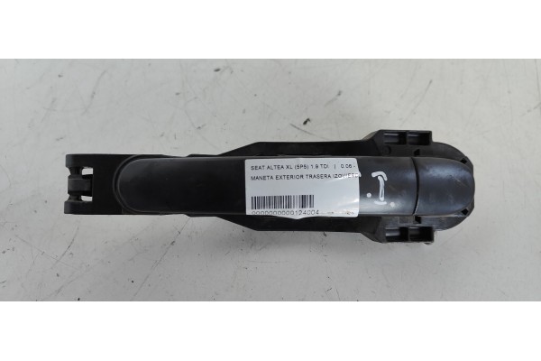 Recambio de maneta exterior trasera izquierda para seat altea xl (5p5) 1.9 tdi referencia OEM IAM   