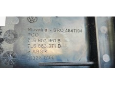 Recambio de cenicero para volkswagen touareg (7la) tdi r5 referencia OEM IAM 7L6857961B  
