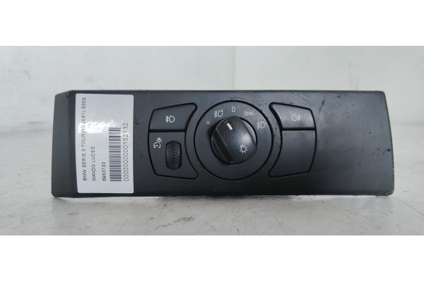 Recambio de mando luces para bmw serie 5 touring (e61) 530d referencia OEM IAM 6953735  